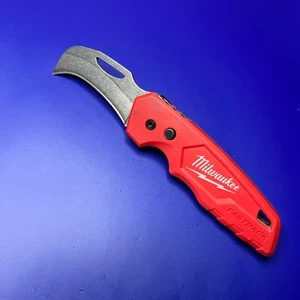 Milwaukee FastBack 48-22-1525 Hawkbill Folding Knife - Picture 1 of 9