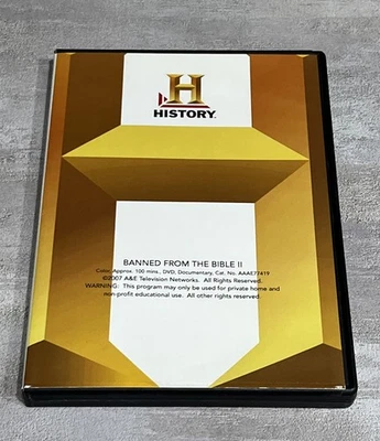 The History Channel: Banned From The Bible II -DVD Documentary - Image 1 of 3