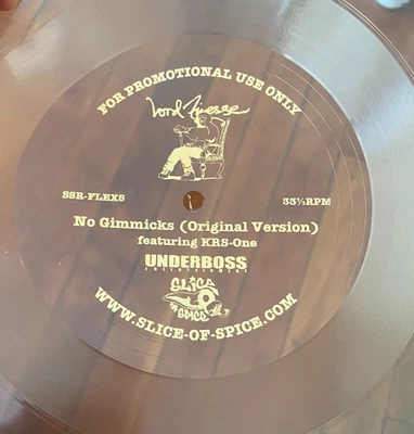 LORD FINESSE No Gimmicks FLEXI-DISC D.I.T.C KRS-One LIMITED Slice-of-Spice - Image 1 of 2