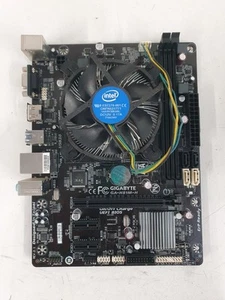 Gigabyte GA-H81M-H DDR3 LGA1150 Motherboard with Core i3-4160 CPU and CPU Cooler - Picture 1 of 7