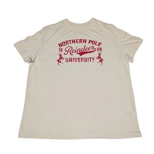 Hemd "Northern Pole 1926 Reindeer University" beige Größe XL - Bild 1 von 3