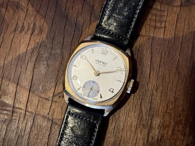 Vertex Analog Mechanical(Manual) Men 1961S Cal.59 Manually Winding Vintage 23340 - Image 1 of 4
