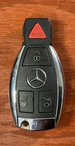 Original Mercedes Benz OEM Smart Key Less  Entry Remote FOB Chrome. Box Broken - Picture 1 of 6