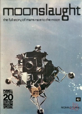 Vintage MOONSLAUGHT the full story of man's race to the moon - 1969 Foto 1 de 4