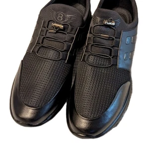 VTKix Eight schwarze sportliche bequeme Schuhe Größe 10 Herren neu ohne Karton - Bild 1 von 9