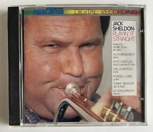 Jack Sheldon Playin' It Straight 1983 Realtime Made in Japan Cd Smooth NM - Imagen 1 de 3