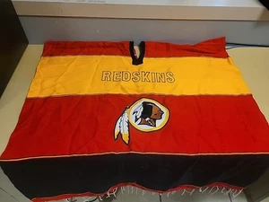 Vintage Washington Redskins Guardians NFL Gabán Poncho Acryl Baumwolle Made In Mexico - Bild 1 von 3