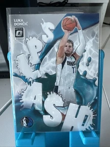 2020-21 Panini Donruss Optic - Splash! Luka Dončić #15 Holo Prizm - Bild 1 von 2