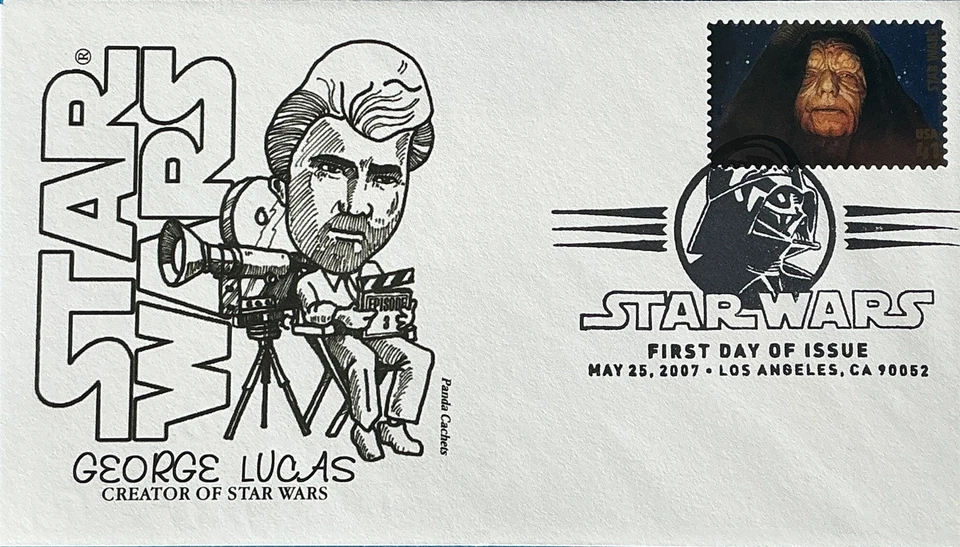 PANDA 4205 Yoda Reprint George Lucas Creator of Star Wars Emperor Palpatine - Image 1 of 1