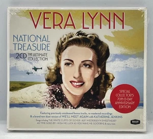 Vera Lynn National Treasure 2 CD The Ultimate Collection NEW - Imagen 1 de 2