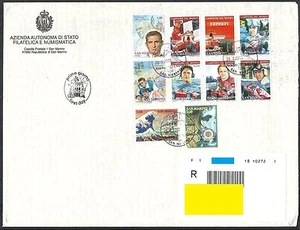 2005 SAN MARINO FDC AUSGABEN VOM 28.02.2005 - Bild 1 von 1