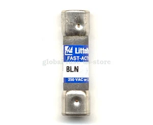 10pcs Littelfuse BLN 002 Fast Acting Fuse 2A (BLN 2) 2 Amp 250V. - Picture 1 of 1