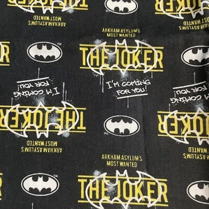 batman the joker cotton fat Eight 9”x22” New - Picture 1 of 2