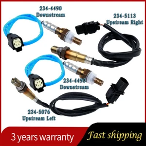 For 2011-2014 Ford F-150 3.5L Turbocharged 4pcs Oxygen Sensor Up+Downstream NEW - Picture 1 of 18