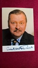 Original-Autogramm von Ekkehard Fritsch (verst.),Farbbild-Karte, Postkartengröße