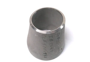 4″ × 3″ Schedule 40 Eccentric Reducer Weld Fitting 304L Stainless SB05131101 - Picture 1 of 3
