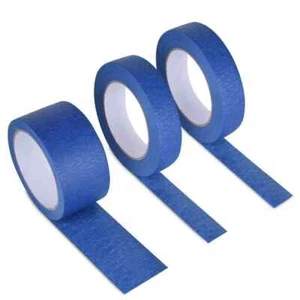 BLUE PAINTERS MASKING TAPE CLEAN PEEL UV RESISTANT LONG LASTING 24 38 50MM 50M - Picture 1 of 17