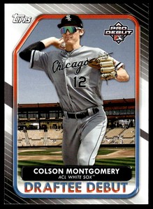 2022 Topps Pro Debut Draftee Debuts - #DB-10 Colson Montgomery ACL White Sox