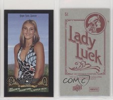 2011 Upper Deck Goodwin Champions Mini Red Lady Luck Back Hope Solo #51
