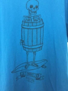 Camiseta Hombre de Animal Talla M Azul ref 785(Ponte Barreled) - Imagen 1 de 5