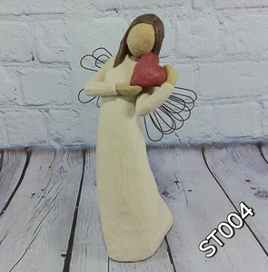 Willow Tree Figurine Angel of the Heart Demdaco 2000 8" tall Susan Lordi Decor - Picture 1 of 9