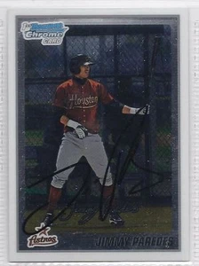 Jimmy Paredes Signed Autographed 2010 Bowman Chrome Prospects Card - Picture 1 of 1