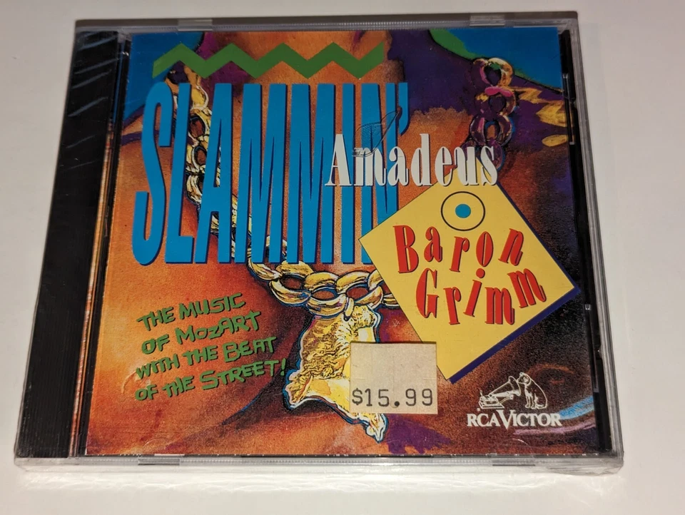 *NEW/SEALED* Baron Grimm "Slammin Amadeus" CD Music of Mozart w Beat of Street - Image 1 of 3
