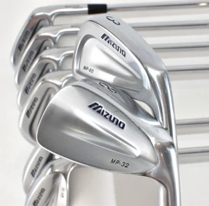 Mizuno MP-60 8p 3-4-5-6-7 MP-32 8-9-Pw RH DG S200 Stiff Golf Iron Set Combo Club - Picture 1 of 23
