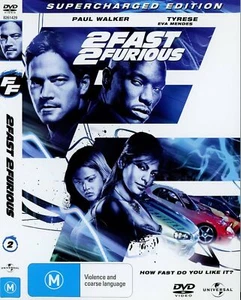 2 Fast 2 Furious DVD (Region 2,4) brand new sealed Supercharged Edition t2 - Picture 1 of 1