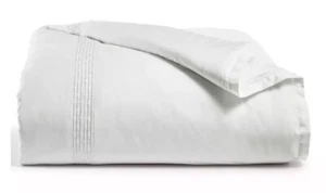 Hotel Collection Chain Link Embroidery Queen Duvet Set 3pc White / White New - Picture 1 of 5