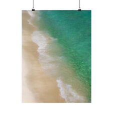 Florida Ocean And Beach Waves Photography Print