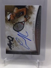 2015 Leaf Q Autograph Silver A-AK1 Anna Kournikova