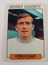 A&BC 1971 Scottish Footballers John O'Hare Derby County Football Card