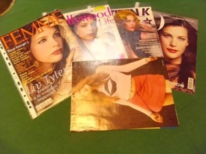 LIV TYLER-clipping-9 ARTICOLI CON COPERTINA da riviste straniere e italiane - Foto 1 di 2