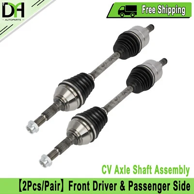2x Front Left Right CV Axle Shaft For GMC Envoy 2002-2009 Olds Bravada Saab 9-7x - Image 1 of 4