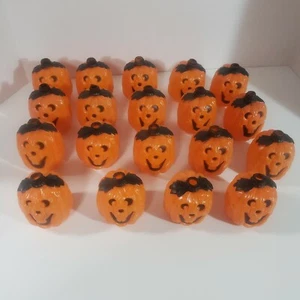 19 Vintage Halloween Pumpkin Blow Mold Light Cover Replacements Jack O Lantern - Picture 1 of 6