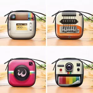 Mini Billetera Retro con Cremallera Moneda Cartera Llavero Auriculares Bolsa de Almacenamiento - Imagen 1 de 26