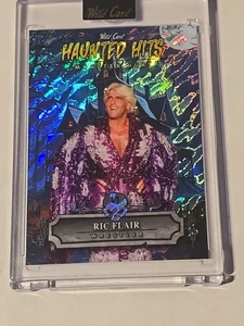 2025 Wild Card HAUNTED HITS Multi-Sport RIC FLAIR Monster Hunt RARE SSP 1/1 - Picture 1 of 4