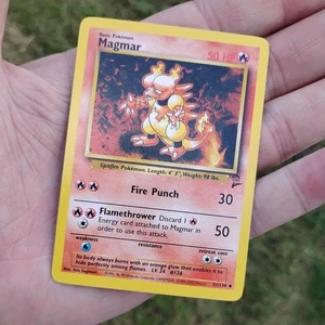 Magmar 51/130 Pokémon TCG Base Set 2 MP - Picture 1 of 3