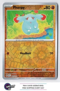 Phanpy 102/191 - SV08: Surging Sparks Common REVERSE Holo NM - Picture 1 of 2