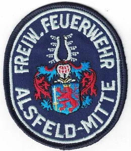 City of Alsfeld-Mitte Fire Dept Germany patch Feuerwehr Firefighter NEW ! - Picture 1 of 1