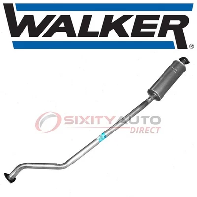 Walker Exhaust Resonator & Pipe Assembly for 2002-2006 Acura RSX 2.0L L4 - xh - Imagem 1 de 4