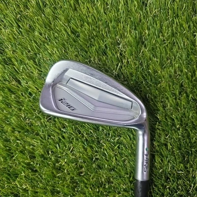 Ping i210 5 Iron Green Dot KBS Tour 120 Stiff Flex Shaft Midsize Grip - Image 1 of 4