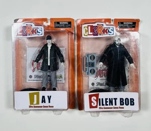 Action figure Clerks Jay & Silent Bob 20th Anniversary Diamond Select nuovo sigillo - Foto 1 di 5