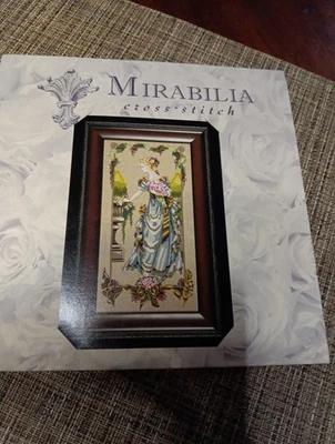 MIRABILIA MD-86 "GARDEN BEAUTY" Cross Stitch Pattern/Chart OOP Pre-Owned LN - Image 1 of 4