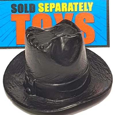 Vtg Bravestarr Outlaw Scuzz HAT original 1986 Mattel figure black accessory part - Image 1 of 4
