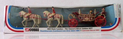 Corgi 1902 State Landau The Queen's Silver Jubilee  1977    New - Image 1 of 2