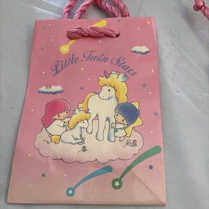 Sanrio Little Twin Stars Gift Bag Vintage 5.5 X 9 - Picture 1 of 5