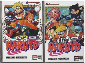 Naruto Vol. 1 y 2 de Kishimoto Masashi Español (Manga en español) - Imagen 1 de 2
