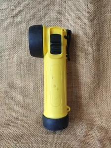 Wolf Atex Yellow Safety Right Angle 3 Volt Torch Model No. TB24 TV Film Prop  - Picture 1 of 24